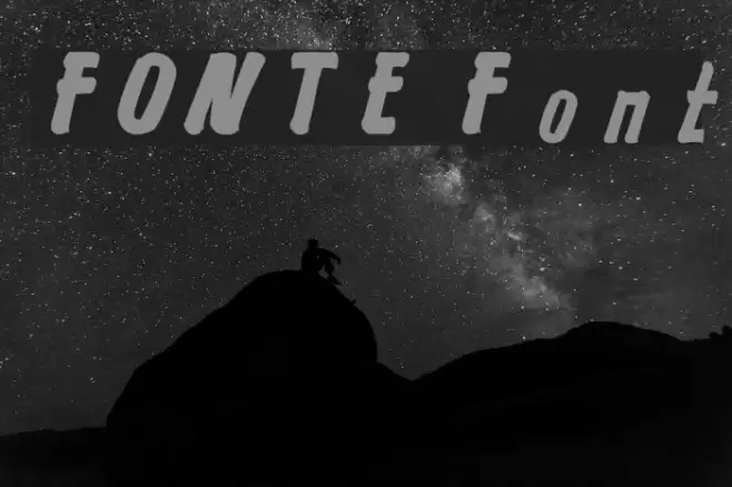 FONTE Font examples