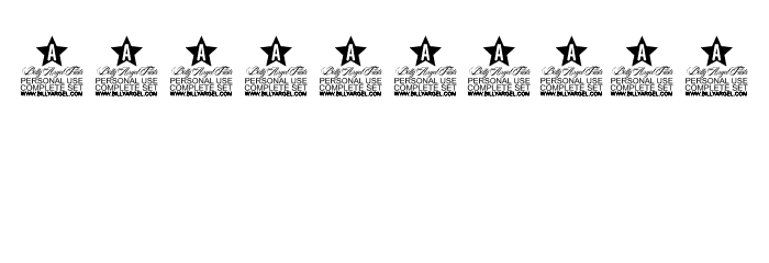 FOODCAN PERSONAL USE Bold Font OTHER CHARS