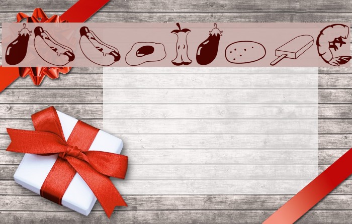 FOOD! Font examples