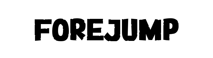 FOREJUMP  Free Fonts Download