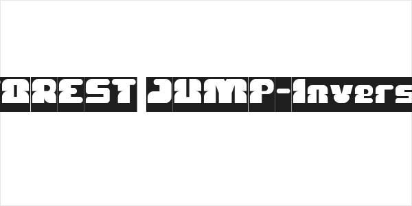 FOREST JUMP-Inverse Logo