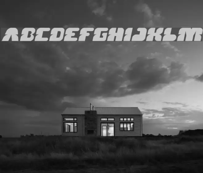 FOREST JUMP Italic Font examples