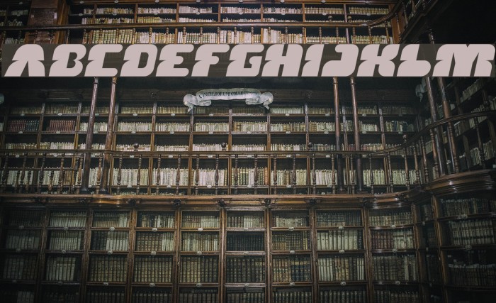 FOREST JUMP Italic Example 3