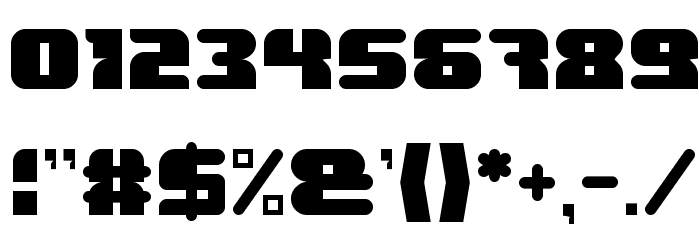 FOREST JUMP-Light Font OTHER CHARS