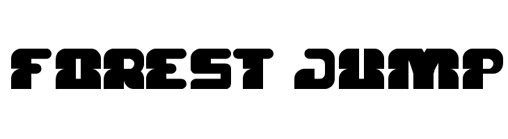 FOREST JUMP  免费字体下载