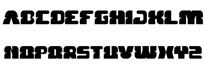FOREST JUMP Font LOWERCASE