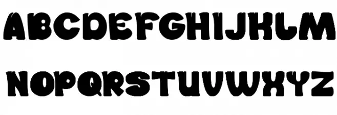 FOREST THING Шрифта ВЕРХНИЙ