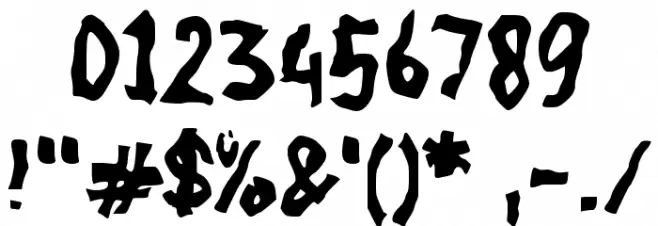 FORESTHOME Font OTHER CHARS