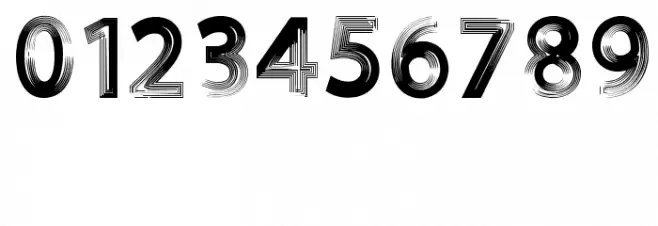 FOREVER 7entin demo Font OTHER CHARS