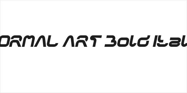 FORMAL ART Bold Italic Logo