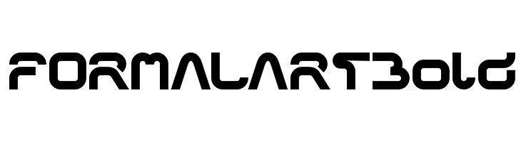 FORMAL ART Bold  Frei Schriftart Herunterladen