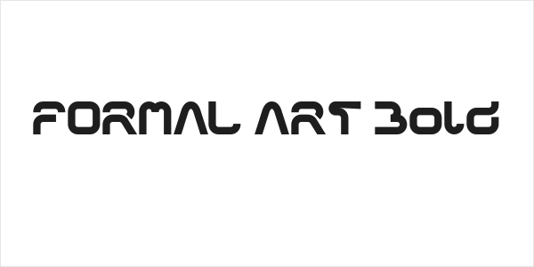 FORMAL ART Bold Logo