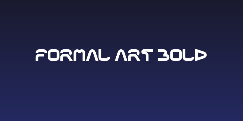FORMAL ART Bold Social Header