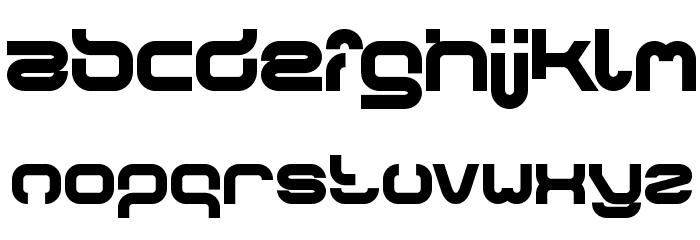 FORMAL ART Bold Font LOWERCASE