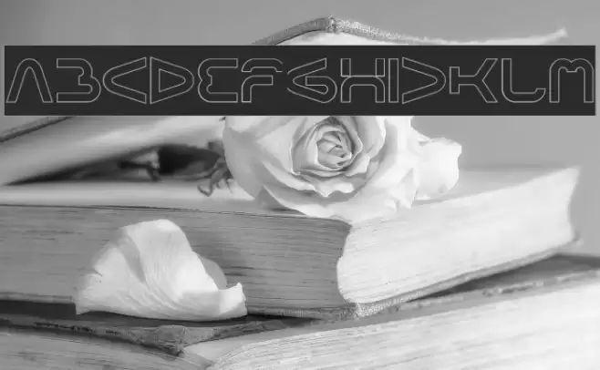 FORMAL ART-Hollow-Inverse Font examples