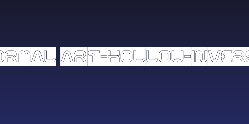 FORMAL ART-Hollow-Inverse Social Header