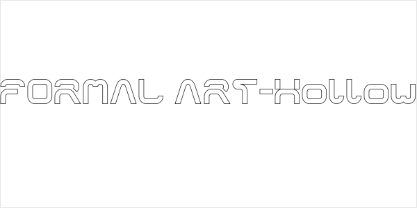 FORMAL ART-Hollow Logo