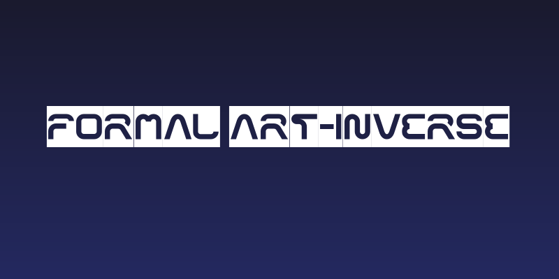 FORMAL ART-Inverse Social Header