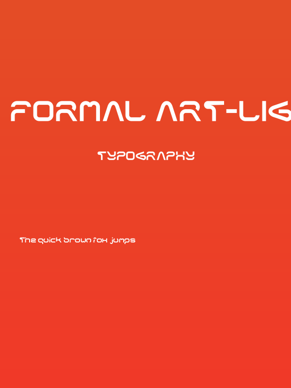 FORMAL ART-Light Poster