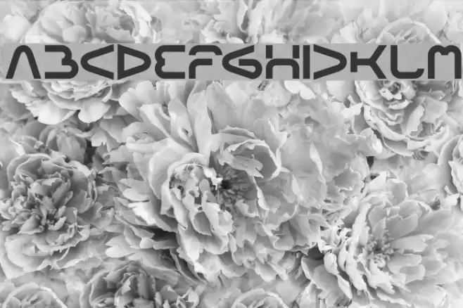 FORMAL ART Font examples