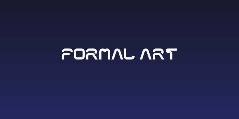 FORMAL ART Social Header