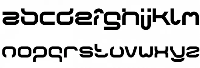 FORMAL ART Schriftart Kleinbuchstaben