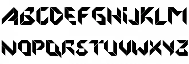 FORMFOUND Origami Fuentes MINÚSCULAS