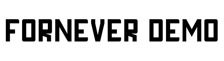 FORNEVER DEMO  Fuentes Gratis Descargar