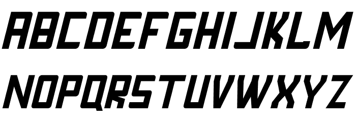FORNEVER Italic Font LOWERCASE