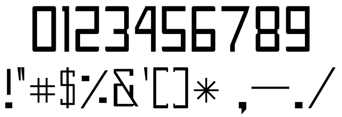 FORNEVER Light Font OTHER CHARS