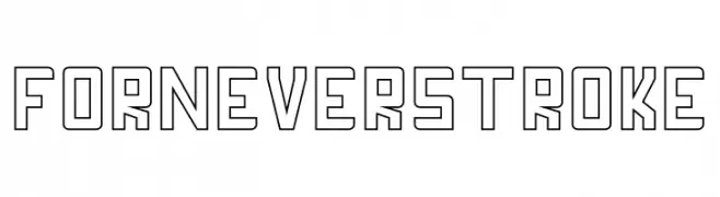 FORNEVER Stroke  Frei Schriftart Herunterladen