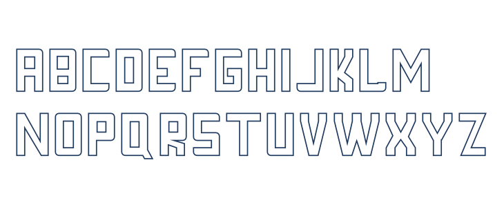 FORNEVER Stroke Lowercase