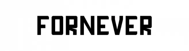 FORNEVER  Frei Schriftart Herunterladen