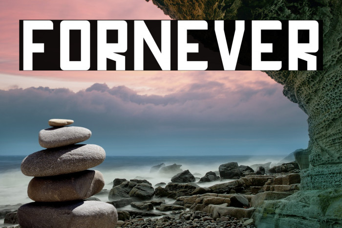FORNEVER Font examples