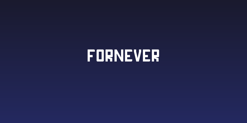 FORNEVER Social Header