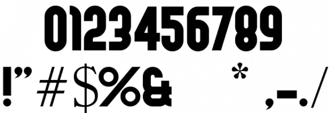 FORQUE Polices AUTRES CHARS