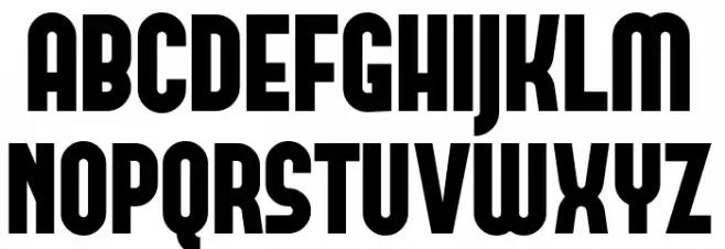 FORQUE Шрифта ВЕРХНИЙ