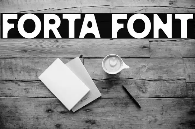 FORTA Font examples