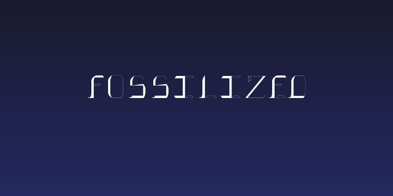 FOSSILIZED Social Header
