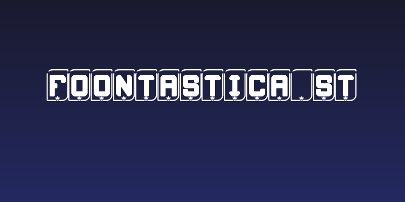 FoOnTaStIcA St Social Header