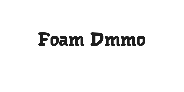 Foam Demo Logo