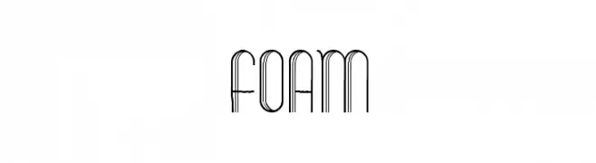 Foam  Frei Schriftart Herunterladen