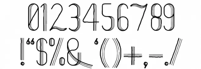 Foam Font OTHER CHARS