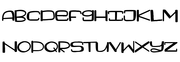FoamyDessertPRINT Font LOWERCASE