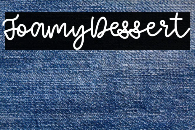 FoamyDessert Example 2