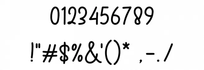 FocusQuotesScript Font OTHER CHARS