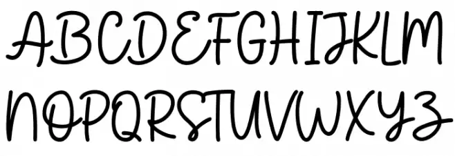 FocusQuotesScript Schriftart Groß