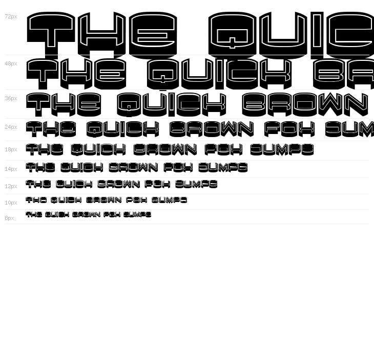 Focused Filled Regular Waterfall