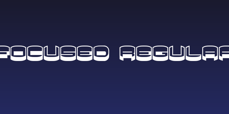 Focused Regular Social Header