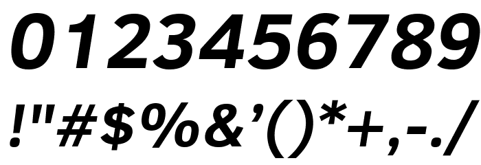 Fog Sans Italic Font OTHER CHARS